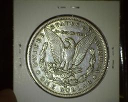 1882 CC Morgan Silver Dollar, decent grade.