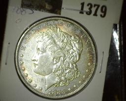 1883 O Morgan Silver Dollar.