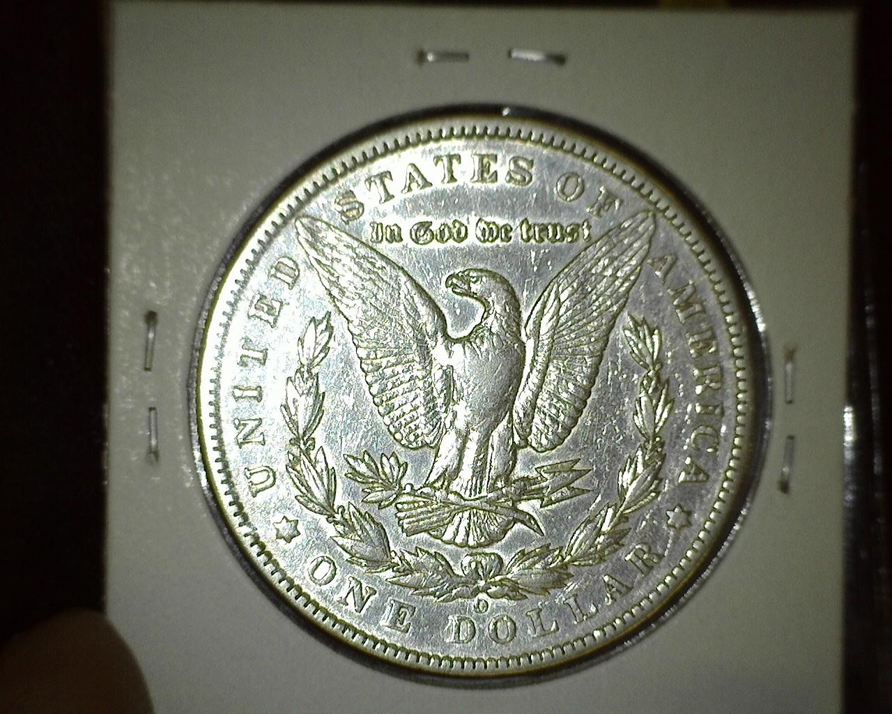 1894 O Key date Morgan Silver Dollar.