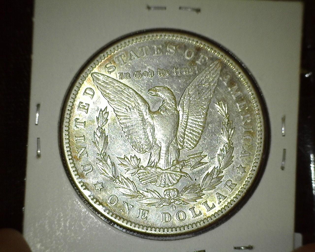 1899 O Morgan Silver Dollar, nice luster.