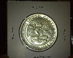 1846-1946 Iowa Statehood Centennial Commemorative Half Dollar, Super attractive and quite flashy.