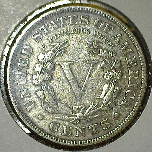 1884 V Nickel