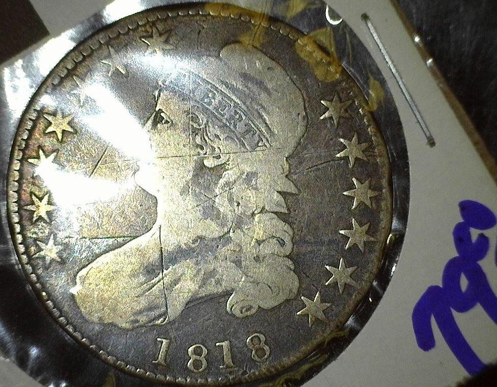 1818 Bust Half Dollar