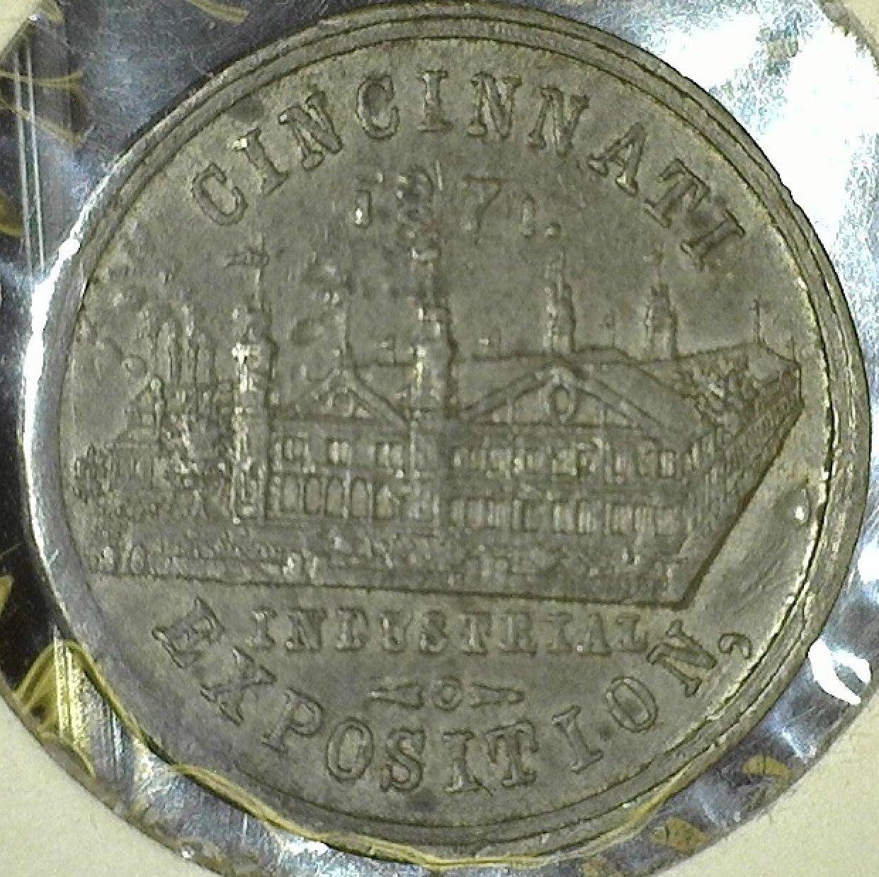 "Cincinnati/1871/Industrial/o/Exposition", "Under the Auspices of the/Chamber/of/Commerce/Floor/145,