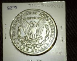 1883 S Morgan Silver Dollar.