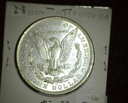 1881 O Morgan Silver Dollar. Lots of luster.