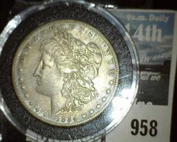 1884 S Morgan Silver Dollar