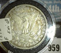 1892 S Morgan Silver Dollar