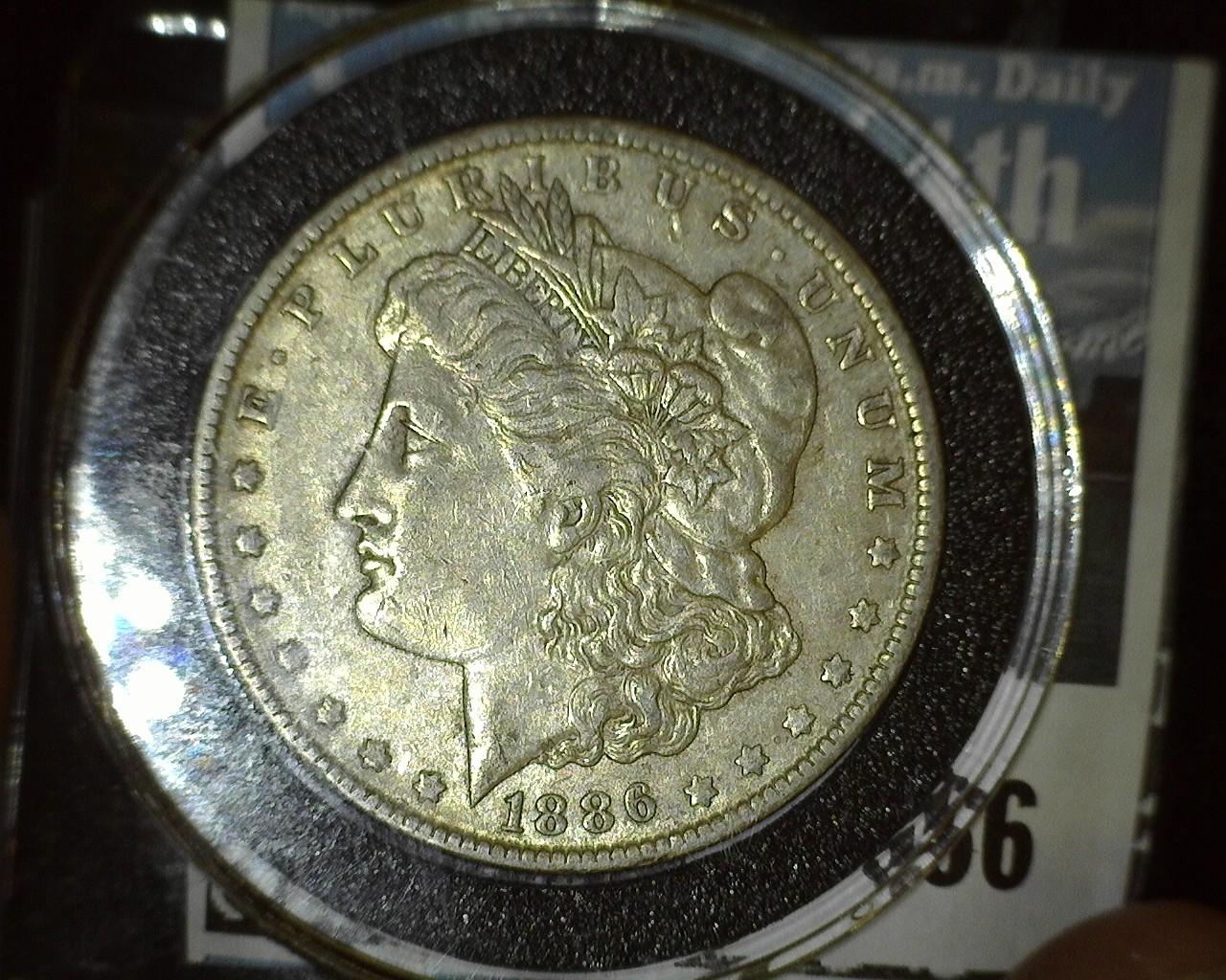 1896 O Morgan Silver Dollar