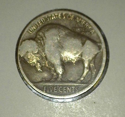 1918-D Buffalo Nickel