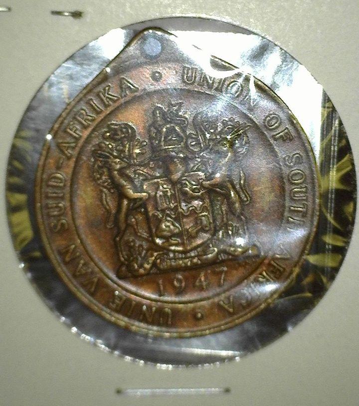 1947 South Africa Medal Celebrating  The Royal Visit Of King George The Sixth