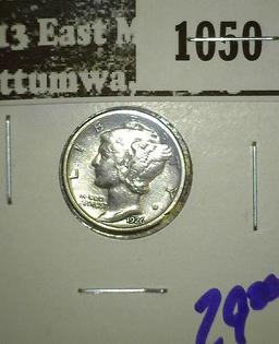 1926 Mercury Dime