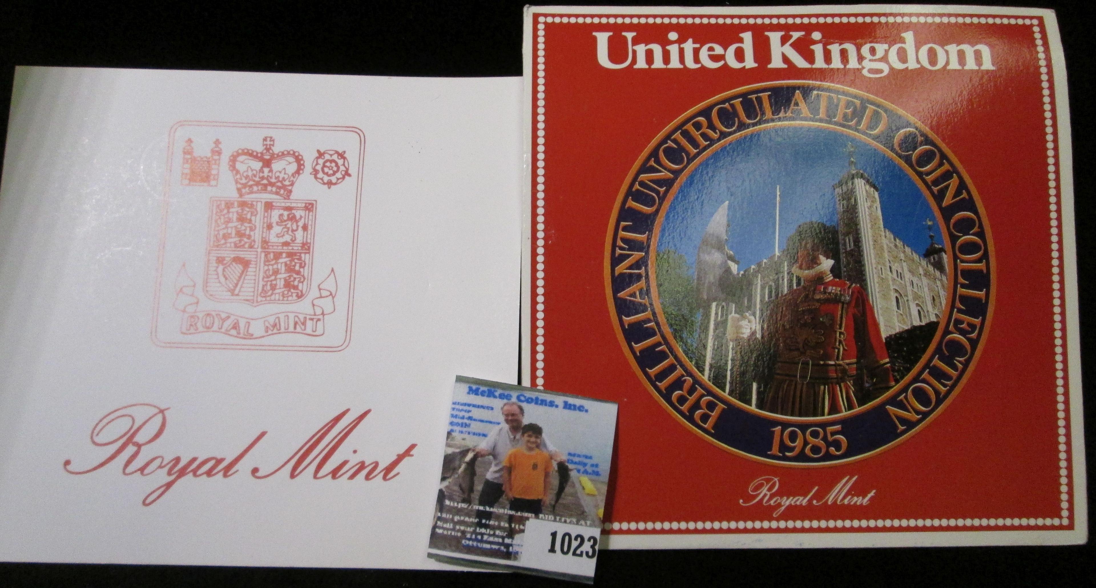 1985 United Kingdom 7-piece Royal Mint Set in original holder.