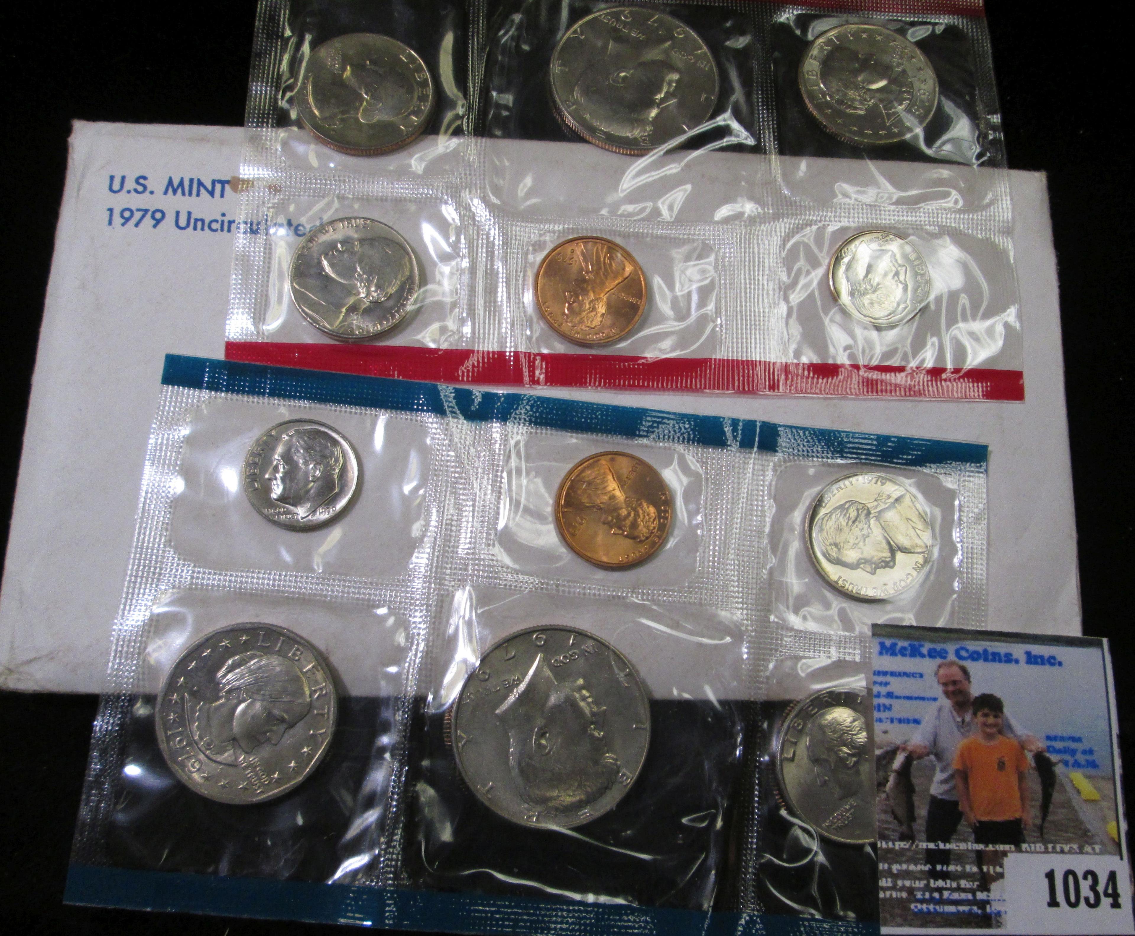 1979 U.S. Mint Set, Original as issued.