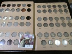 Deluxe World Coin Library Album containing a partial set of Nickels dating 1883-1989. Includes (24)