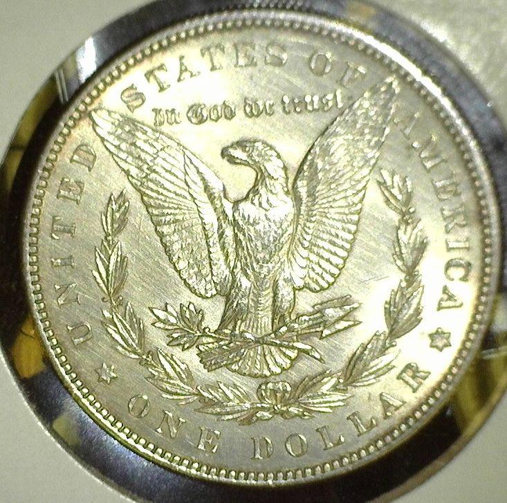 1884 P Morgan Silver Dollar, High grade.