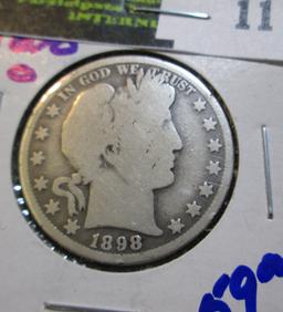 1898-O Barber Half Dollar