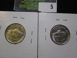 1942-P And 1942-S Silver War Nickels