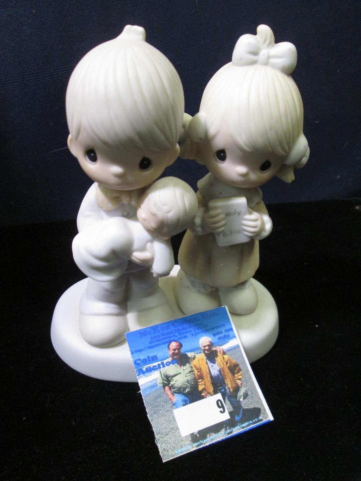 1980 Jonathan David "Rejoicing With You" E-4724 Porcelain Figurine.