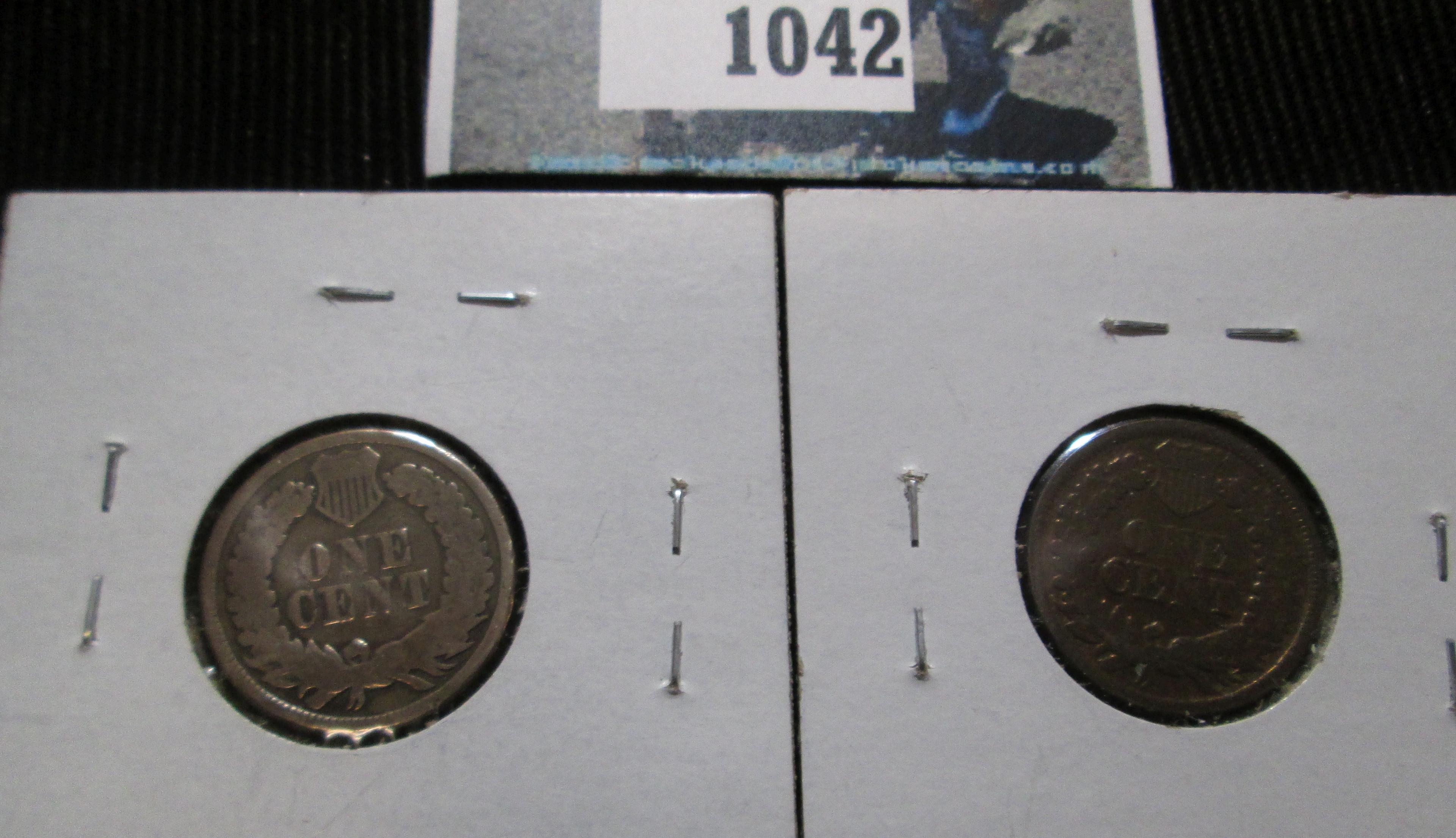 1862-Cn & 1964 Bronze Indian Head Cents