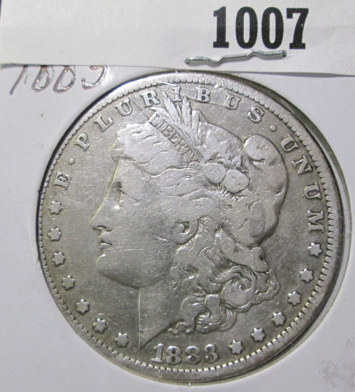 1883 P Morgan Silver Dollar