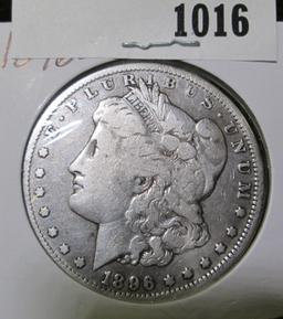 1896 O Morgan Silver Dollar