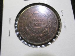 1837 Hard Times Token "Millions For Defense.  Not One Cent For Tribute"