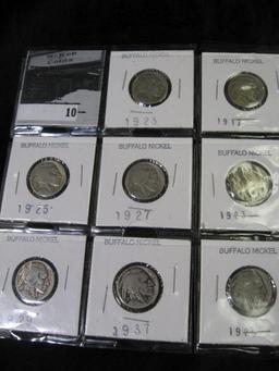 1892, 1898, 1903, 1905, 1907, & 1911 Liberty Nickels; 1917, 1920, (2) 1923, 25, 26, 27, (2) 29, 36,