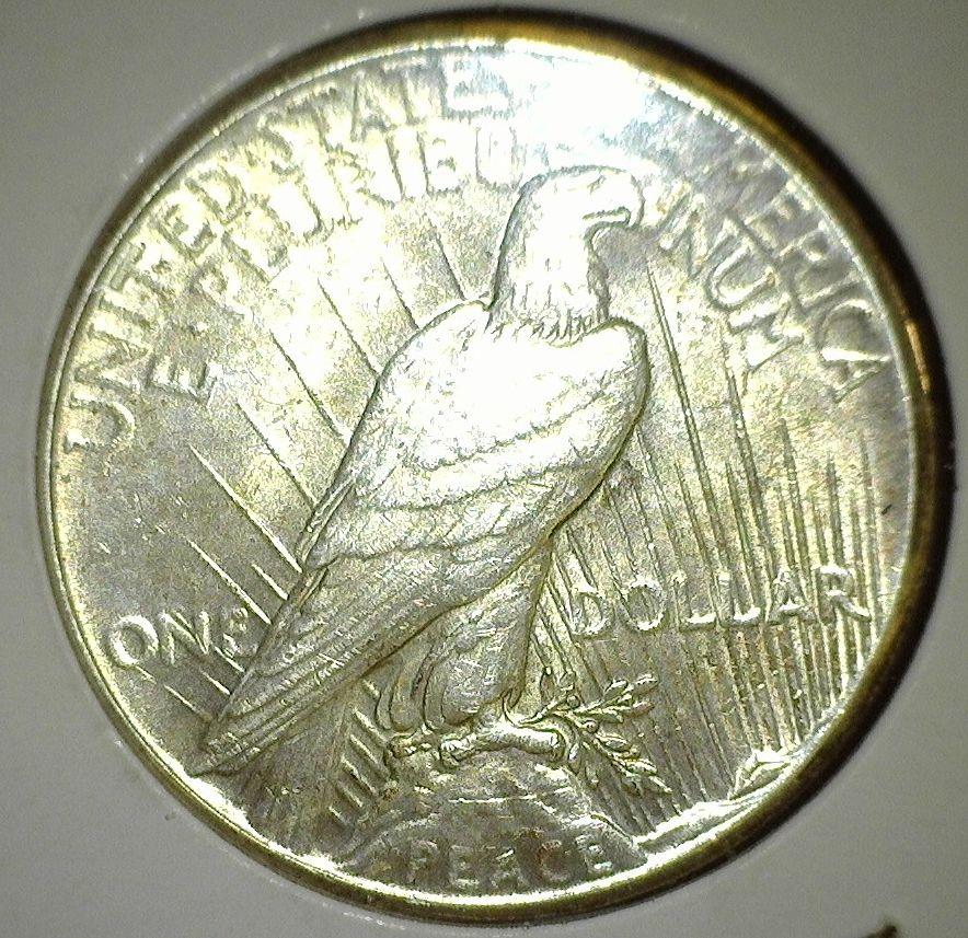 1926 P Peace Silver Dollar.