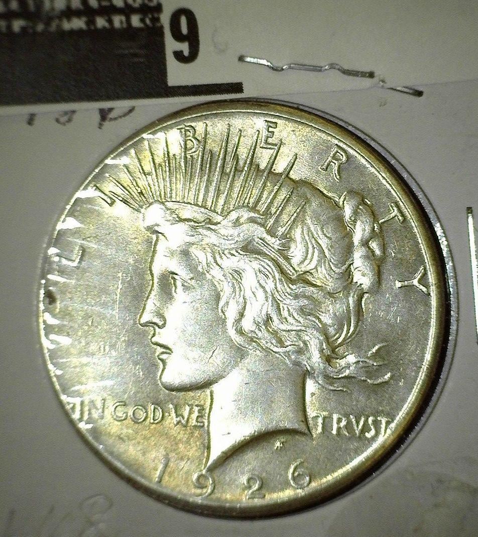 1926 P Peace Silver Dollar.