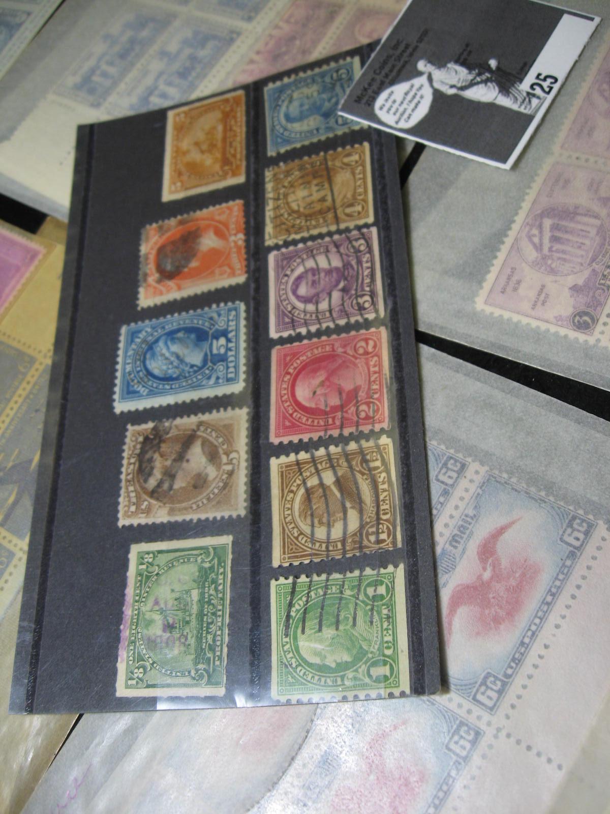 Large Group of Mint Stamps. Includes: (6) Plate Blocks Scott #782, 789, 794, 798, 799, & 800; Plate