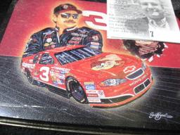 # 3 Dale Earnhardt Tin Pack of Die Cast Warner Brothers 2000 Monte Carlo Race Cars.