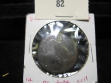 Draped Bust Large Cent Low Grade No Date AG.