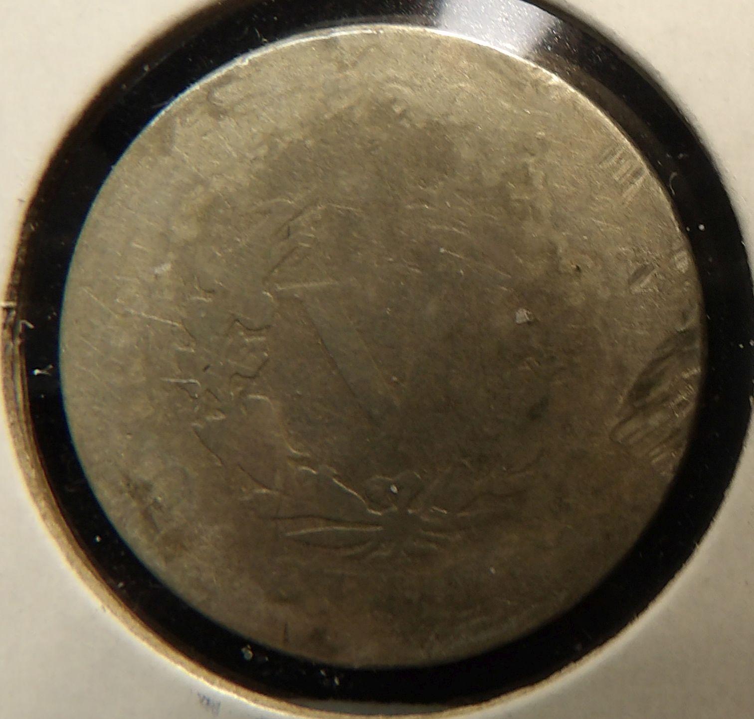 1886 Liberty Nickel - Rare Date! A low grade hole filler with some reverse damage, Poor to Fair cond
