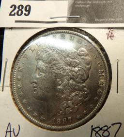 1887 P Morgan Dollar - AU