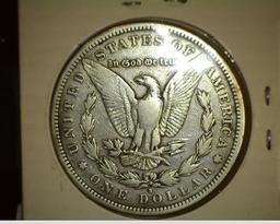 1885 S Morgan Silver Dollar.