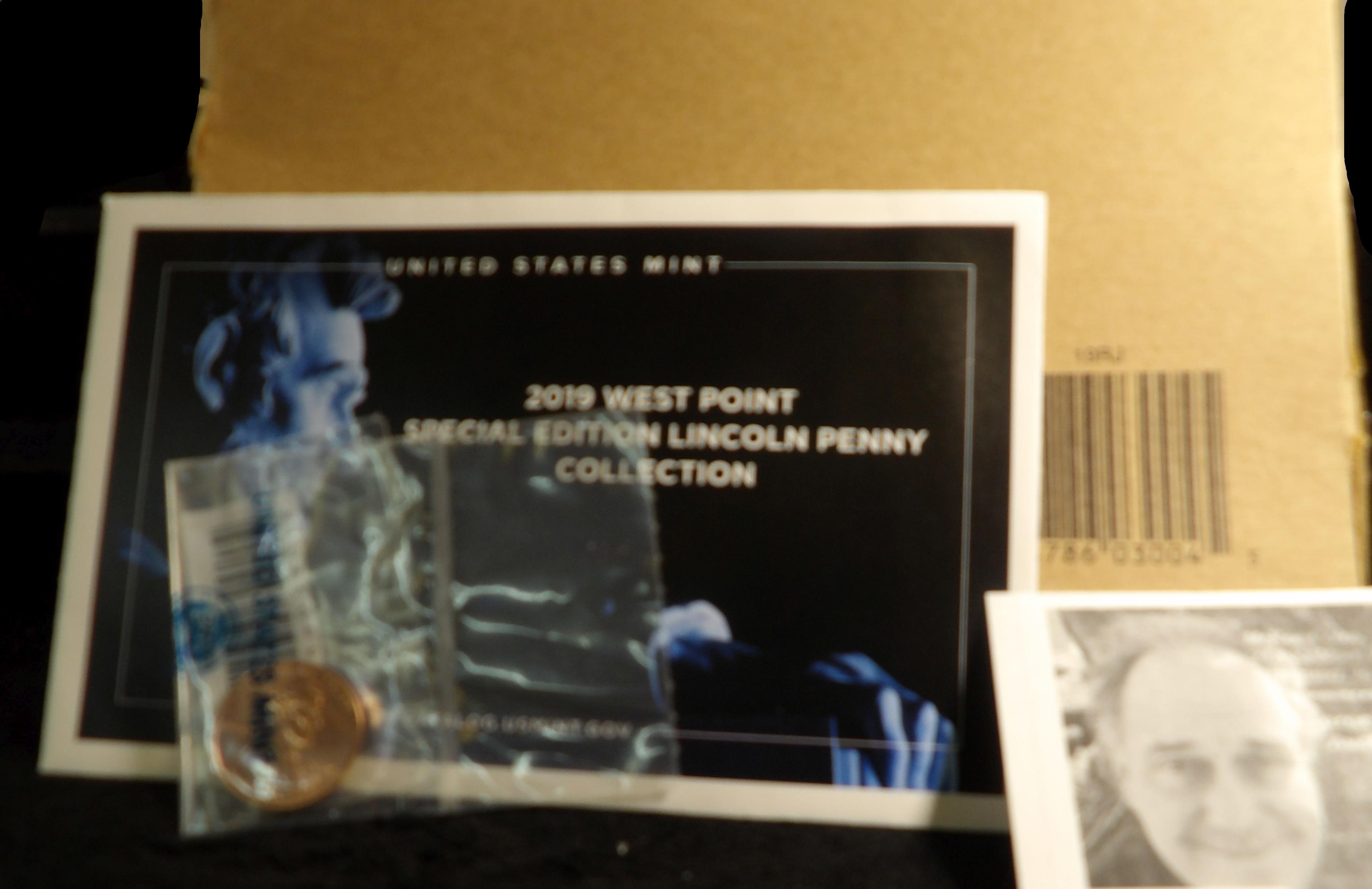 2019 P & D U.S. Mint set in original unopened box as issued; along with a 2019 W Uncirculated Cent i