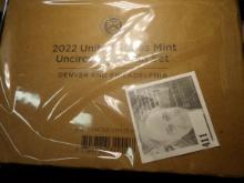 2022 P & D U.S. Mint Set in original unopened box of issue.