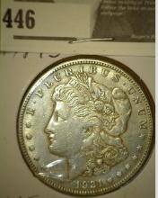 1921 S Morgan Silver Dollar.