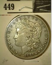 1885 P Morgan Silver Dollar.