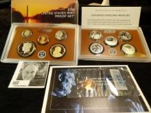 2019 10-piece U.S. Mint Proof Set, plus 2019W Proof Cent in original box of issue.