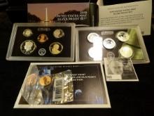 2019 10-piece U.S. Mint Silver Proof Set, plus 2019W Reverse Proof Cent (small toning spot on the Ce