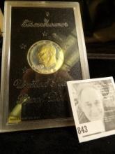 1974 S U.S. Silver Proof Eisenhower Dollar in original hard plastic case.