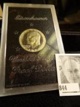 1974 S U.S. Silver Proof Eisenhower Dollar in original hard plastic case.