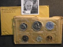 1958 Opened & 1959 US Proof Set Unopened Original as Issued.