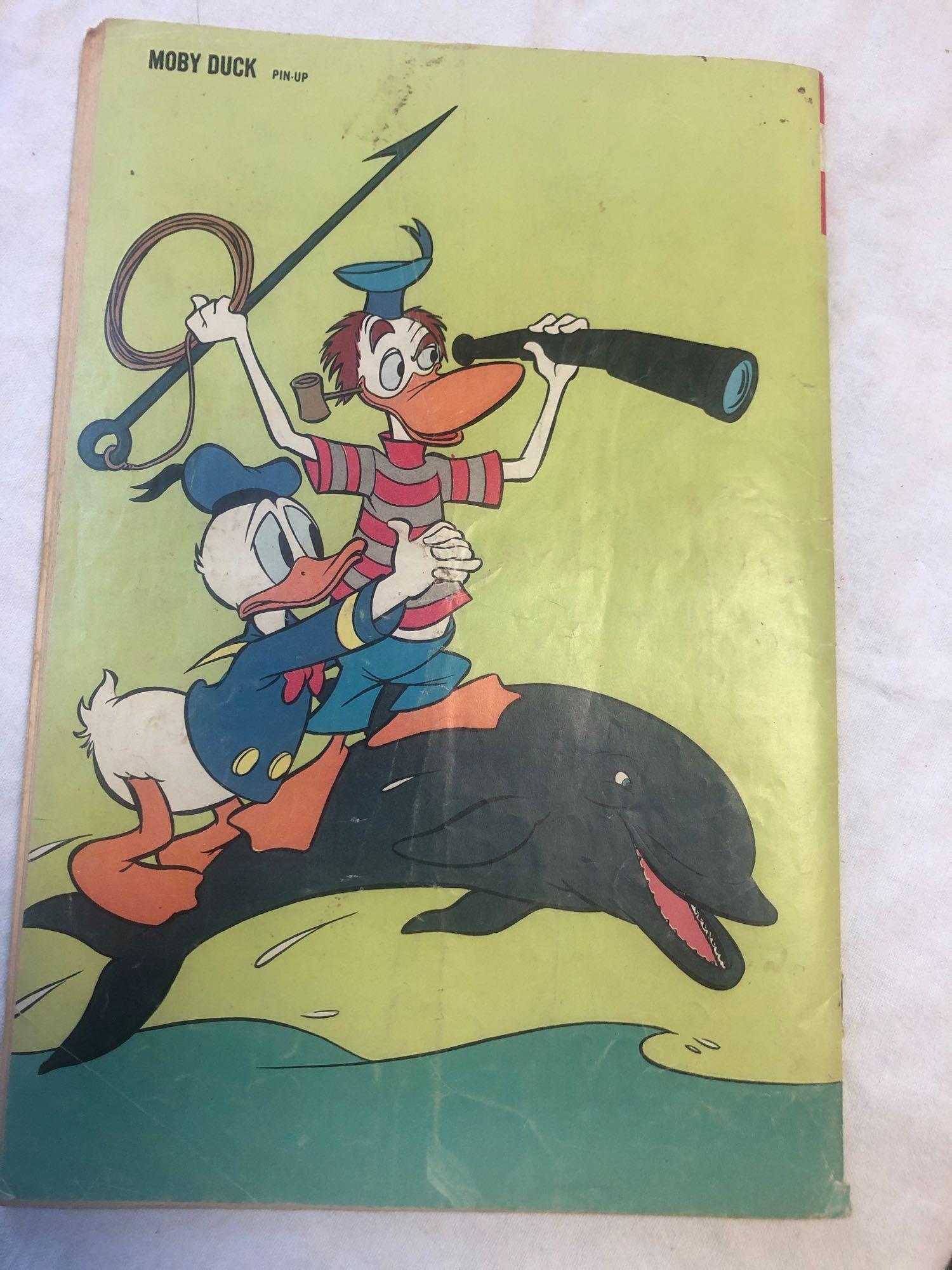 Stack of 10 gold key Walt Disney $.12 comics