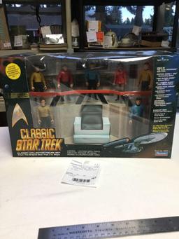 vintage 1992 classic Star Trek collector figure set in box