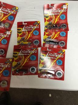 vintage 12 piece Johnny lightning early 1990s diecast cars sealed