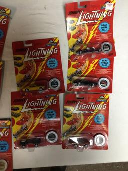 vintage 12 piece Johnny lightning early 1990s diecast cars sealed