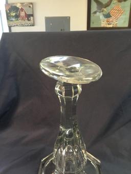 Vintage glass stand